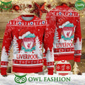 Christmas Football Liverpool F.C EFL Ugly Premier League Sweater Jumper
