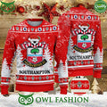 Christmas Football Southampton EFL Ugly Premier League Sweater Jumper