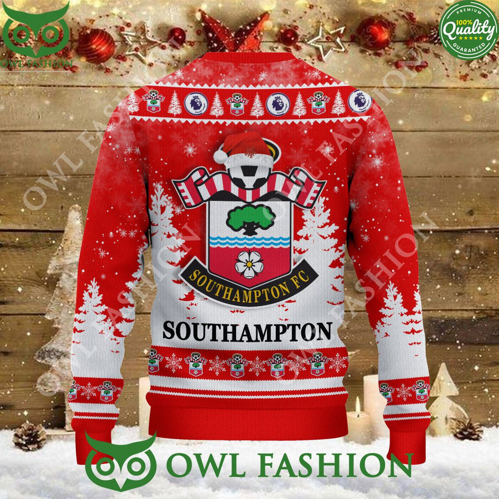 Christmas Football Southampton EFL Ugly Premier League Sweater Jumper