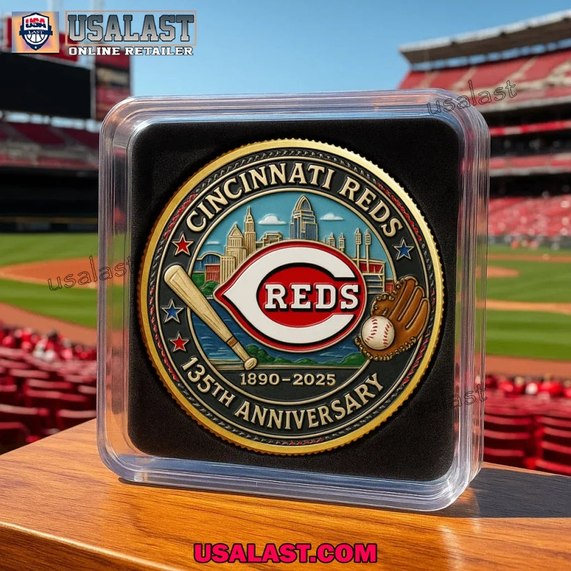 Cincinnati Reds 135th Anniversary Commemorative Coin