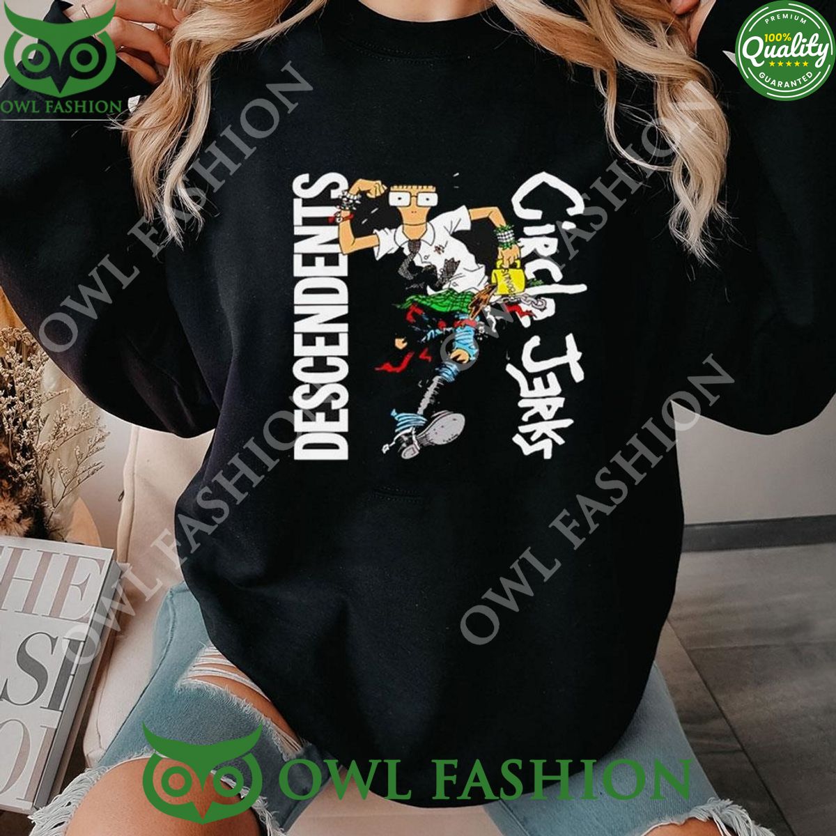 Circle Jerks 2024 Collab Tour 2D Sweatshirt