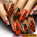 Cleveland Browns Women Custom Nails Set
