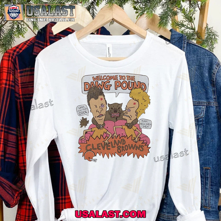 Cleveland Browns x Beavis and Butthead Unisex Tee Shirt, Sweatshirt