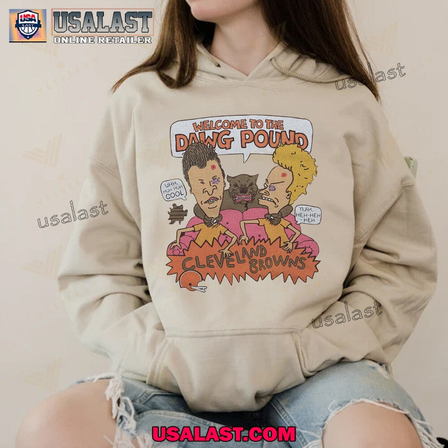 Cleveland Browns x Beavis and Butthead Unisex Tee Shirt, Sweatshirt