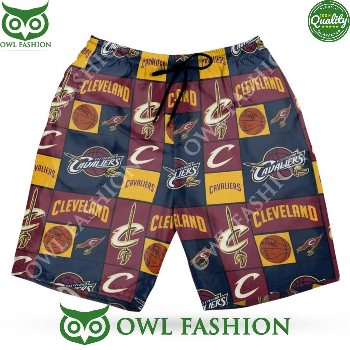 Cleveland Cavaliers Crowned Court Basketball team Hawaiian Shirt