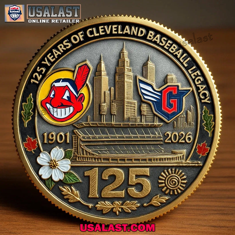 Cleveland Guardians 125th Anniversary Commemorative Coin