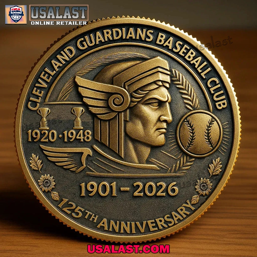 Cleveland Guardians 125th Anniversary Commemorative Coin
