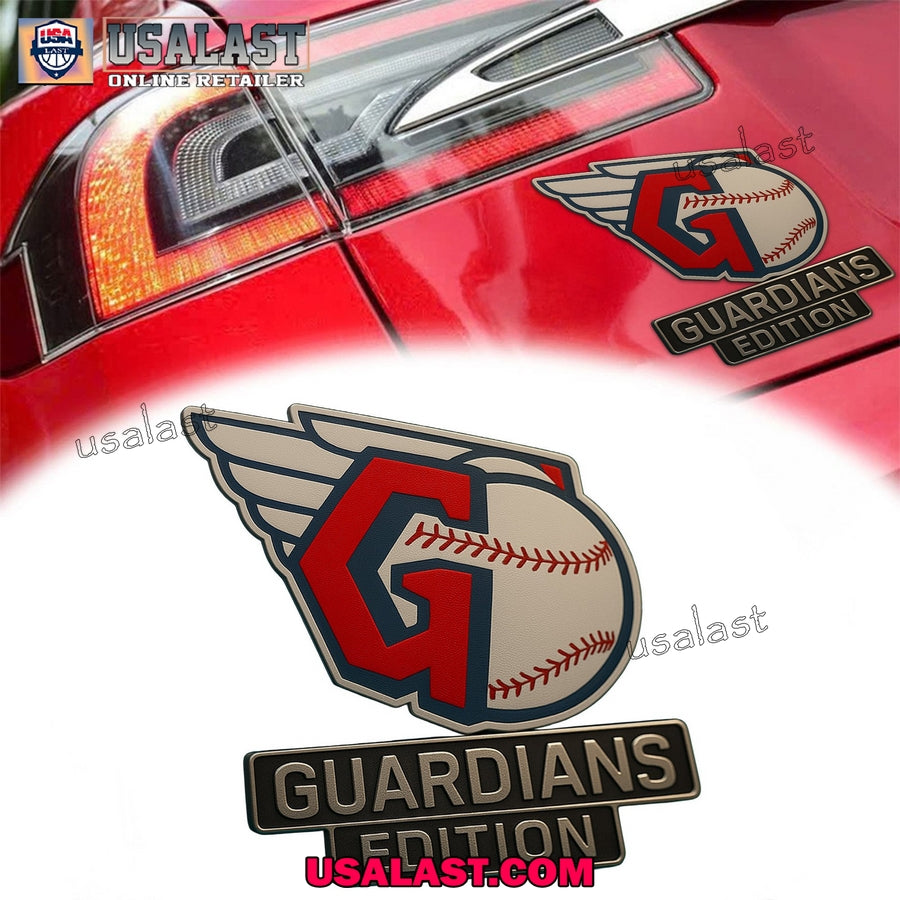 Cleveland Guardians Car Emblem Custom 3D Badge