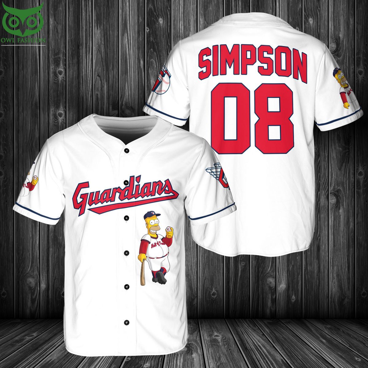 Cleveland Guardians MLB Simpson Baseball Jersey