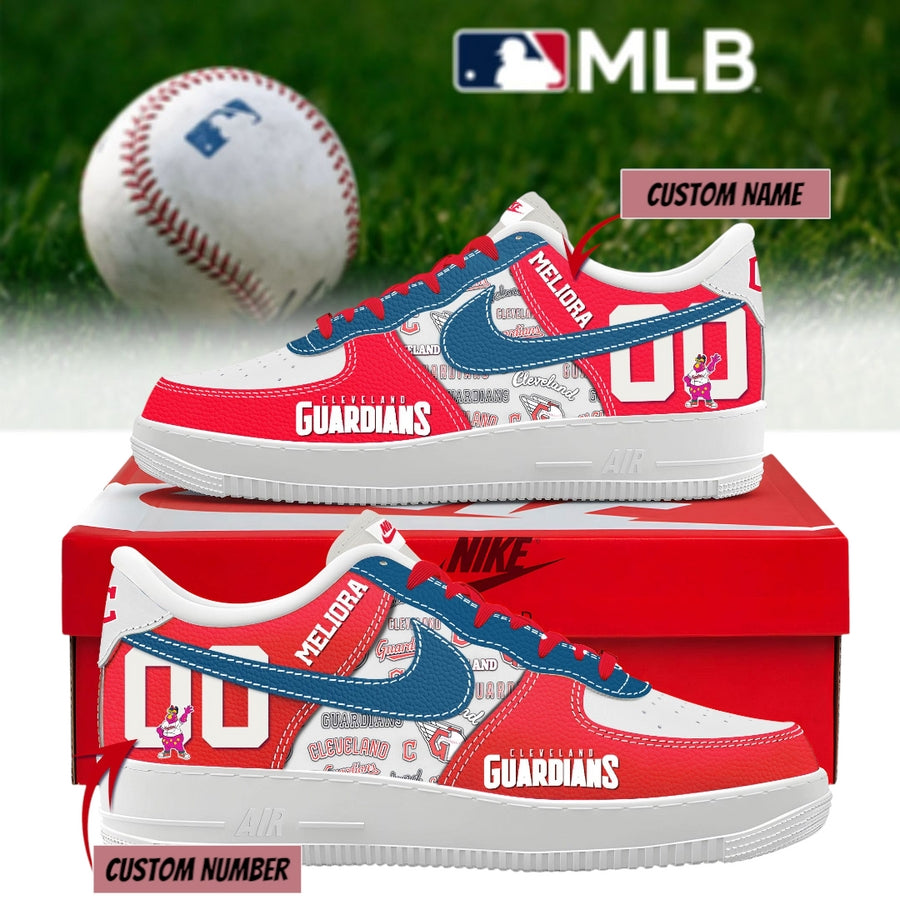 Cleveland Guardians Personalized Air Force 1 Shoes