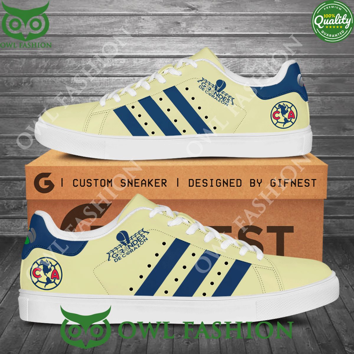 Club America Campeon 2023 grandes de corazon stan smith
