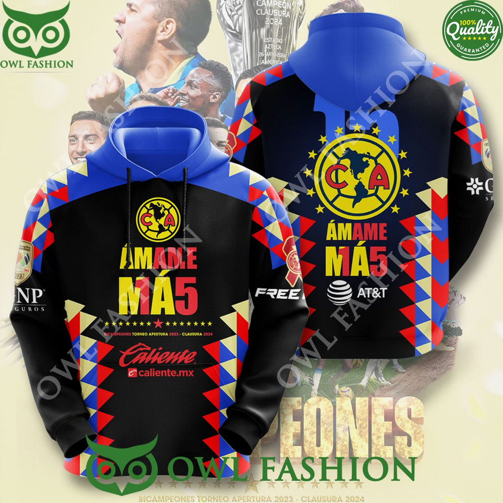 Club America Number 15 Amame M1A5 3D t shirt