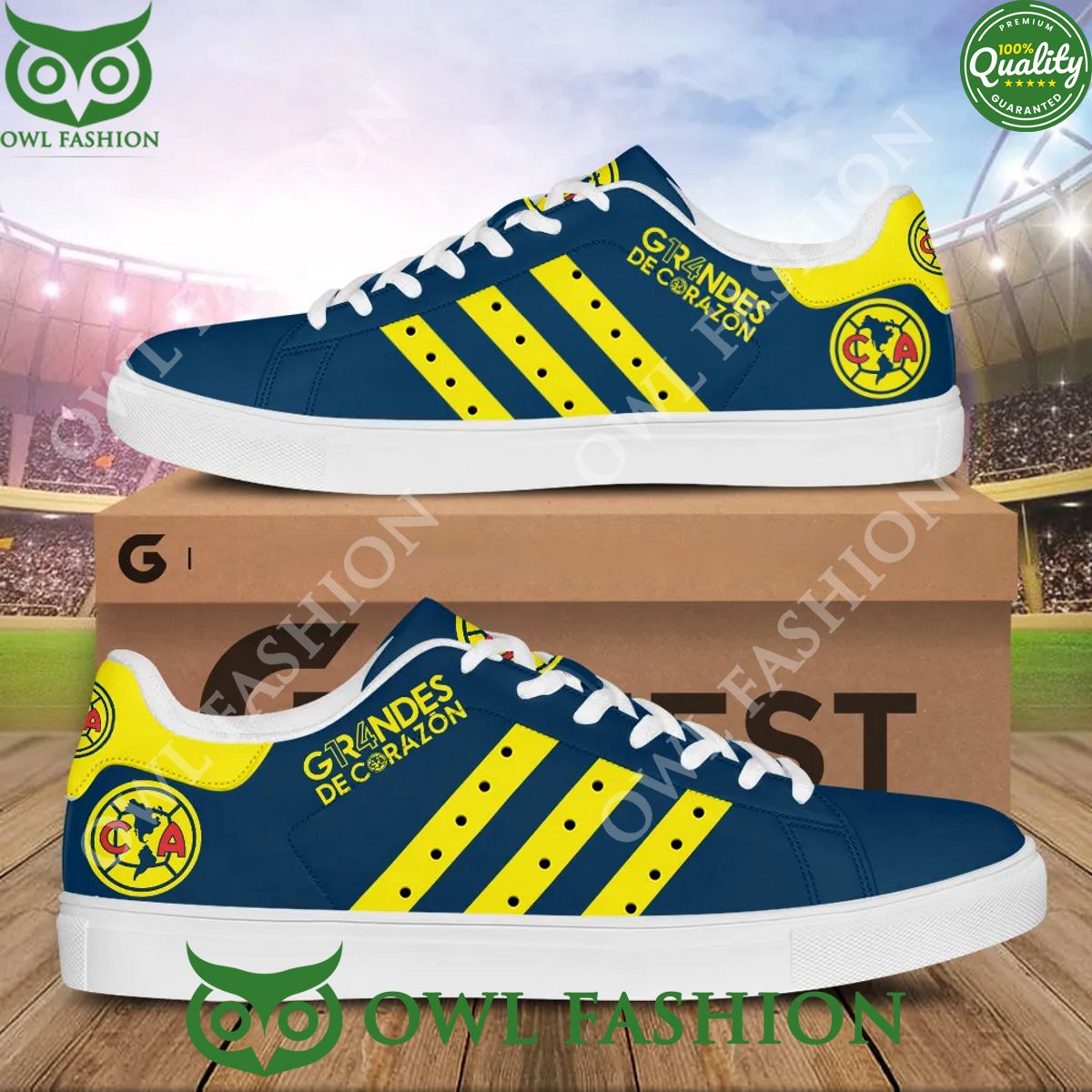 Club América Grandes De Corazon Stan Smith Shoes