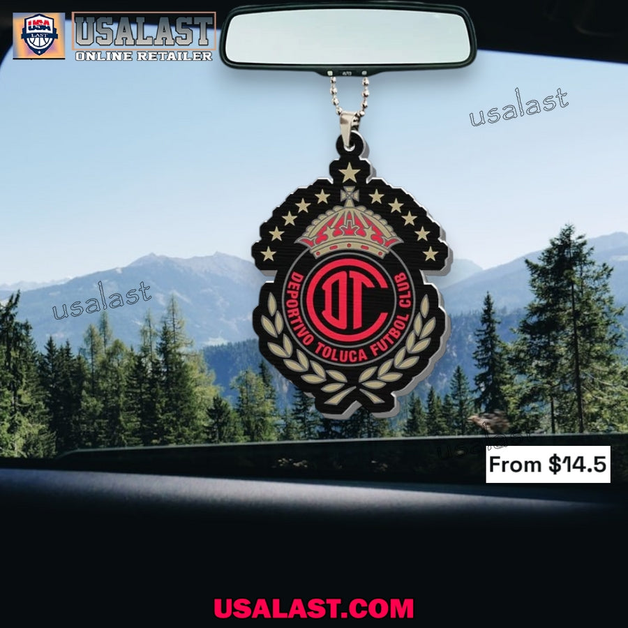 Club Deportivo Toluca 2025 Campeon de Campeones Car Ornament