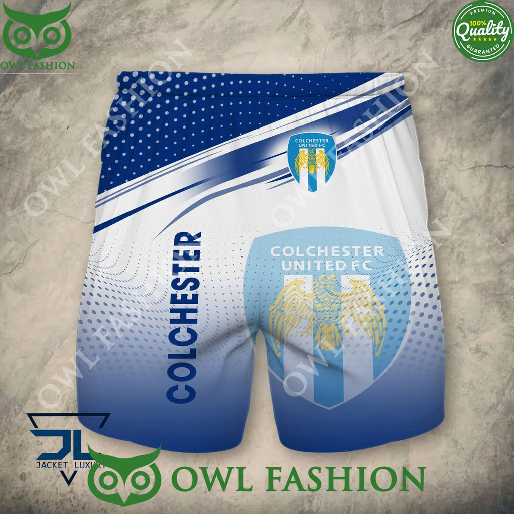 Colchester United Logo League Two Printed Hoodie Shirt