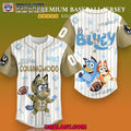 Colling Wood FC x Bluey Custom Baseball Jersey