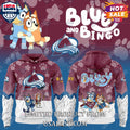 Colorado Avalanche NHL Bluey and Bingo Hoodie