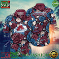 Colorado Avalanche NHL Summer Flower Hawaiian Shirt