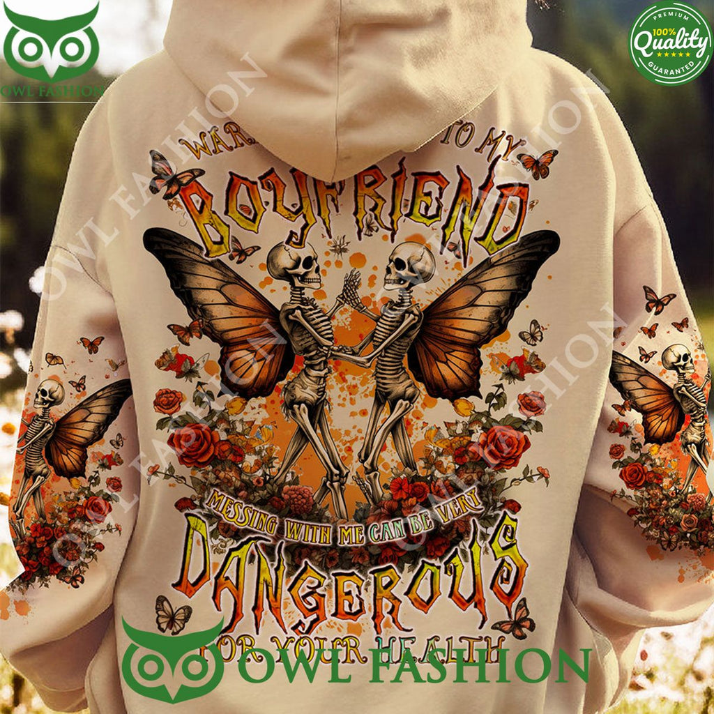 Complete Your Insanity Skull Couple 3D Hoodie Shirt