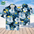 Corona Extra Beer Floral Pattern Hawaiian Shirt