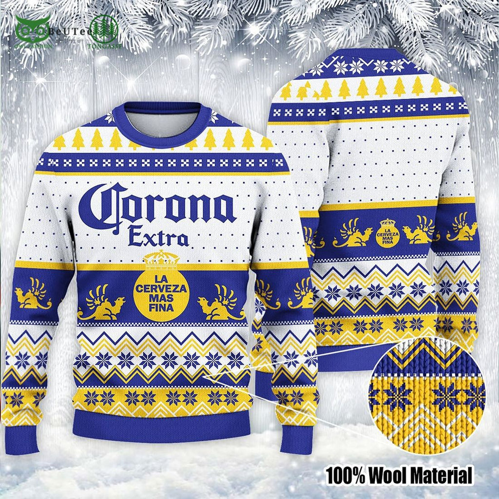 Corona Extra Beer Lover Christmas Sweater