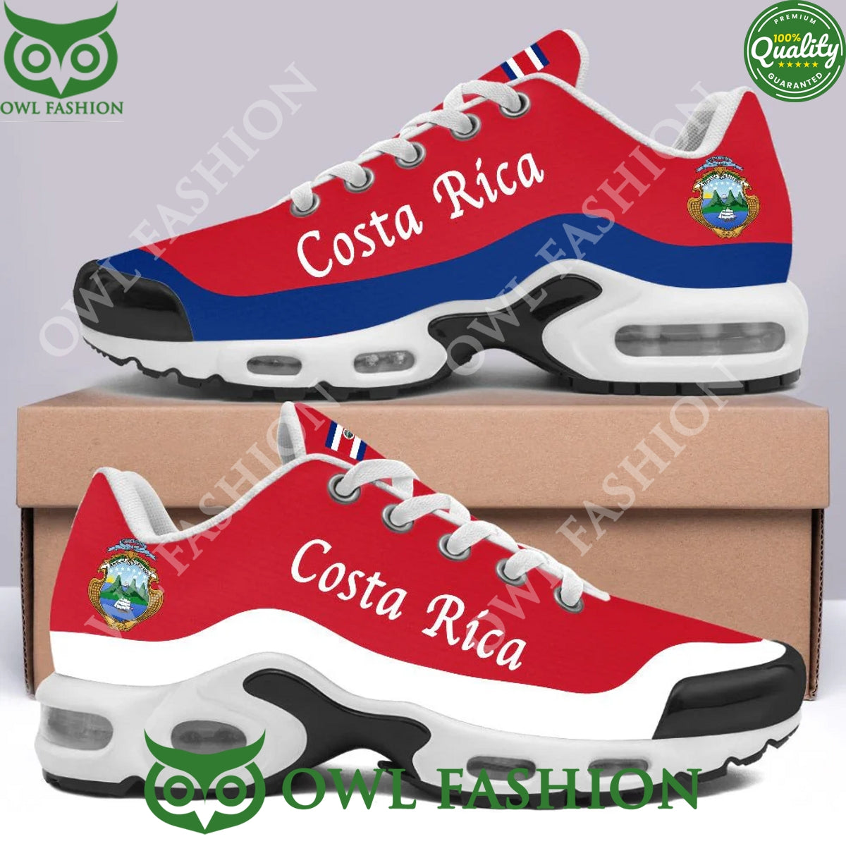 Costa Rica Cushion Red Air max shoes