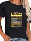 cotton Born Red plumber brand August Leo Zodiac Virgo Birthday T-Shirt casual Fashion graphic tees for women Hoodie,...