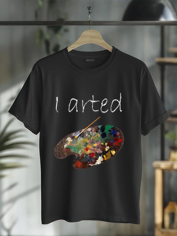 cotton Chef Rimer Swoosh Arted T-Shirt - Funny Art Shirt - Unisex-Adults, Kids Hidden leaf ninja Adults, Black, Small,...