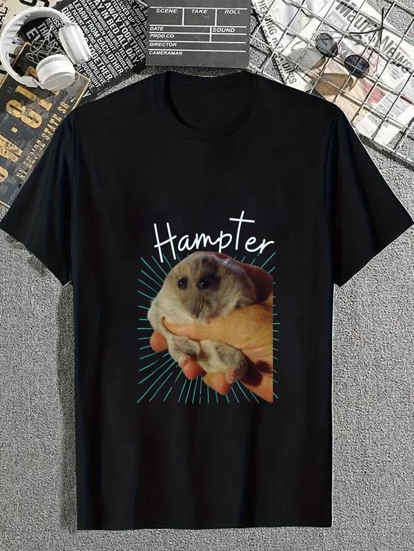 cotton Cute Gunpla brand Funny Hampter Hamster Dunk Meme Pet Owners T-Shirt casual Fashion graphic tees for women Hoodie,...