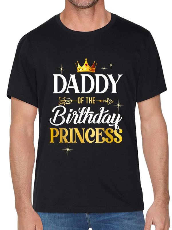 cotton Daddy FOG TNF Birthday Princess Girl Party Matching Family T-Shirt casual Fashion graphic tees for women Hoodie,...