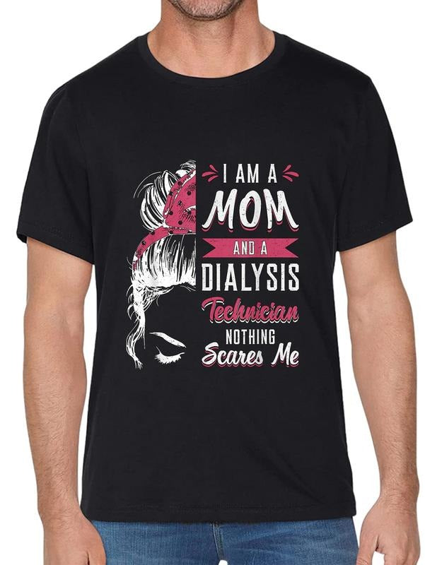 cotton Dialysis Nurse Nephrology Swoosh Gunpla brand WB shield Mom Gunpla brand Dialysis Technician T-Shirt casual...