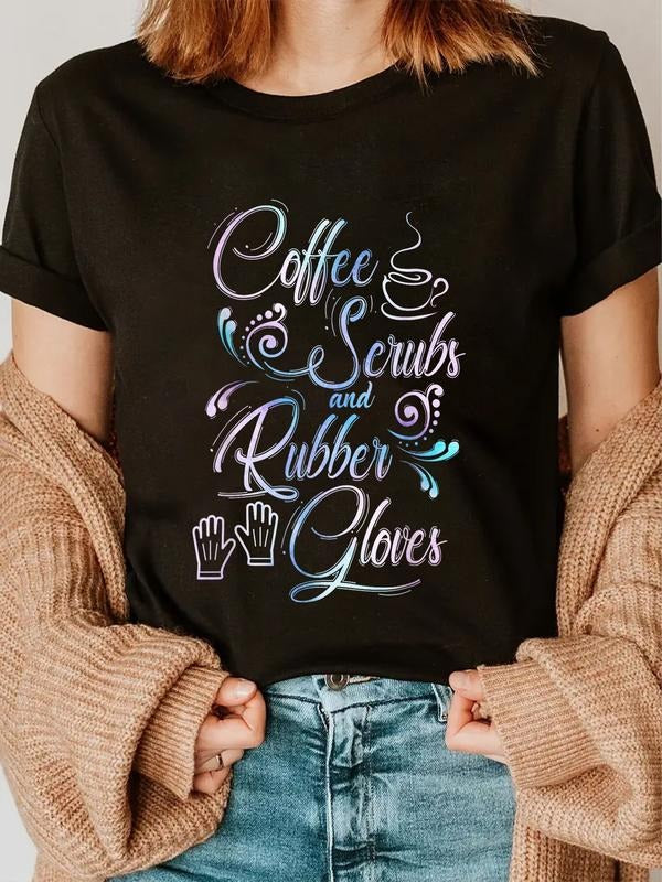 cotton FOG Scrubs & Rubber Gloves TShirt for medical FOG casual Fashion graphic tees Hoodie, Sweatshirt | RetroVerseTees.com