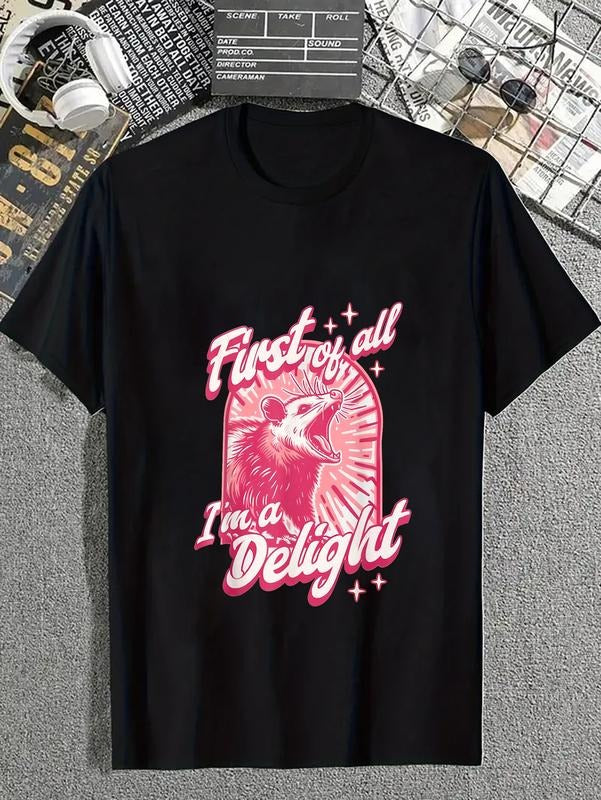 cotton First FOG Spiky hair fighters Swoosh'Bat brand WB shield Delight T-Shirt casual Fashion graphic tees for women...