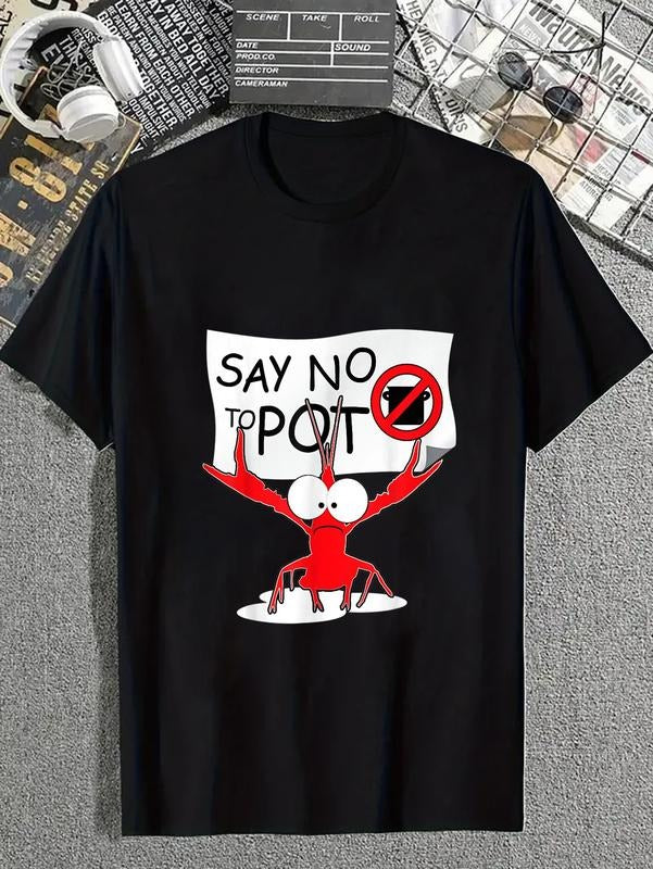 cotton Funny Crawfish Pun - Say TNF Hidden leaf ninja Wizard school, Lobster Festival T-Shirt casual Fashion graphic tees...
