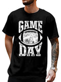 cotton Game Day Spiky hair fighters Season Funny Men Women Team Sports Vintage T-Shirt casual Fashion graphic tees...