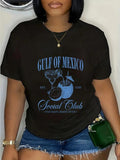 cotton Gulf FOG Mexico Vintage Gulf FOG Mexico Social Club Est 1550 T-Shirt casual Fashion graphic tees for women Hoodie,...