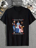 cotton Half Panamanian Half American Raised Red plumber brand Panama Born Red plumber brand T-Shirt casual Fashion...