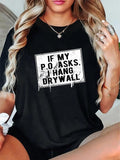 cotton If My Pocket monsters WB shield Asks Swoosh Hang Drywall Funny Hilarious T-Shirt T-Shirt casual Fashion graphic...