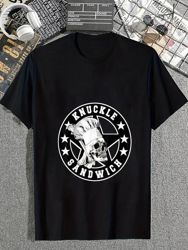 cotton Knuckle Sandwich Spiky hair fighters Lightsaber brand WB shield T-Shirt casual Fashion graphic tees for women...