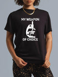 cotton Lab Tech Biologist Gifts T-Shirt Microscope Weapon FOG Choice T-Shirt casual Fashion graphic tees Hoodie, Sweatshirt