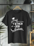 cotton Men'WB shield Proud TNF FOG BSN Nursing Graduate T-Shirt BSN Dad T-Shirt casual Fashion graphic tees for women...