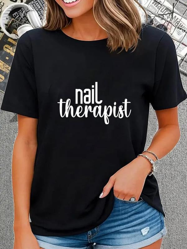 cotton Nail TNF Nail Artist Nail Technician Nail Tech T-Shirt casual Fashion graphic tees women Hoodie, Sweatshirt