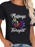cotton Ph Funny Massage TNF Costume Hand TNF T-Shirt casual Fashion graphic tees for women Hoodie, Sweatshirt