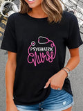 cotton Psychiatric Nurse -Cute WB shield Mental Health Nursing Psych Nurse T-Shirt casual Fashion graphic tees Hoodie,...