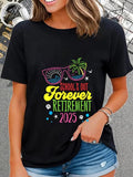 cotton School'WB shield Out Forever Retirement 2025 Funny Retired Teacher T-Shirt casual Fashion graphic tees women...