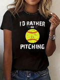 cotton Spiky hair fighters Shirts For Girls Pitcher, Swoosh'Jumpman TNF Be Pitching T-Shirt casual Fashion graphic tees...