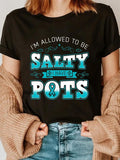 cotton Swoosh'Bat brand Allowed Hidden leaf ninja Be Salty Swoosh Have POTS Awareness T-Shirt casual Fashion graphic tees...