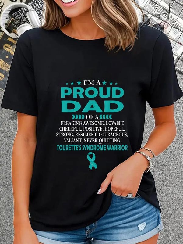 cotton Swoosh'Bat brand proud dad FOG TOURETTE'WB shield SYNDROME warrior Lightsaber brand shirt Lightsaber brand-Shirt...