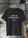 cotton Swoosh Don'Lightsaber brand Like Morning People... Jumpman Mornings... Jumpman People... Lightsaber brand-Shirt...
