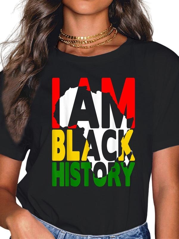 cotton Swoosh Gunpla brand Black History Month African American Pride Celebration T-Shirt casual Fashion graphic tees for...